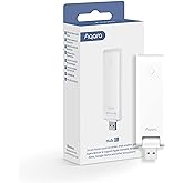 Aqara Smart Hub E1 (2.4 GHz Wi-Fi Required), Powered by USB-A, Small Size, Zigbee 3.0, Supports HomeKit, Alexa, Google Assist