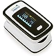 Innovo Deluxe iP900AP Fingertip Pulse Oximeter Blood Oxygen Saturation Monitor with Alarm, Plethysmograph and Perfusion Index