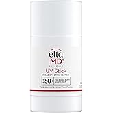 EltaMD UV Stick Sunscreen for Face and Body, SPF 50+ Face Stick Sunscreen with Zinc Oxide, Travel Size Sunscreen Stick, 1.3 o