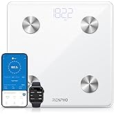 RENPHO Smart Scale, Digital Bathroom Scale for Weight, Scale with BMI, Body Fat, Muscle Mass, Body Composition Analysis, High