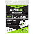 Trimaco 03307 SuperTuff Plastic Drop Cloth, 9-feet x 12-feet, 108 Sq Ft