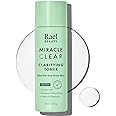 Rael Toner, Miracle Clear Clarifying Toner - Facial Toner for Face, Oily and Acne Prone Skin, Korean Skincare, with Succinic 
