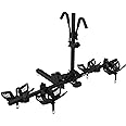 Vibrelli Electric Bike Hitch Rack - 2 Ebike Rack Fits Fat Tire, Mountain Bike, Standard Bicycles - 65lbs per Bike - Patented 