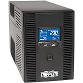 Tripp Lite Smart UPS LCD 1500VA Tower Line-Interactive 230V, 900W, 8 C13 Outlets, 2-Year Warranty (SMX1500LCDT)