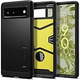 Spigen Tough Armor [Extreme Protection Tech] Designed for Google Pixel 6 Case (2021) - Black