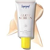 Supergoop! Glowscreen SPF 40, Sunrise (Champagne Glow) - 1.7 fl oz - Glowy Primer + Broad Spectrum Sunscreen - Helps Filter B