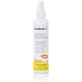 Medela Quick Clean Breast Pump and Accessory Sanitizer Spray Safe No Rinse Breastpump Sterilizer Eliminates 99.9 of Common Ba