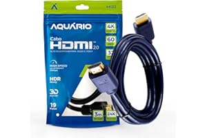 CABO HDMI 2.0 4K 3D 19 PINOS - 3 METROS