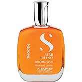 Alfaparf Milano Semi Di Lino Smoothing Hair Oil Treatment - Frizz Control Oil to Brighten Hair + Protect from Heat & Humidity