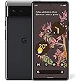 Google Pixel 6 5G, US Version, 128GB, Stormy Black - Unlocked (Renewed)