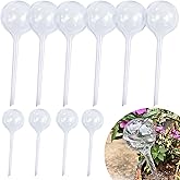 Plant Automatic Watering Devices, Clear Plastic Self-Watering Bulbs Flower Automatic Watering Device While Away Garden Watere