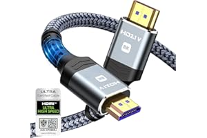 Cabo Hdmi 8k 2 Metros 2.1 Blindado Ultra Full Hd Gold 2m Pc PS5 144Hz