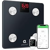 arboleaf Scales for Body Weight, FSA HSA Store Eligible Weight Scale with Body Fat, Digital Bathroom Scale, Smart Bluetooth B