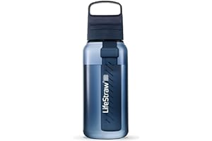 LifeStraw Go Series – BPA-Free Water Filter Bottle for Travel and Everyday Use