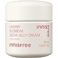 innisfree Cherry Blossom Glow Jelly Cream with Niacinamide for Smooth, Glowing Skin, Korean Skincare Hydrating Moisturizer