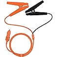 Jackery 12V Automobile Lead-acid Battery Charging Cable, Cigarette Lighter Plug to Alligator Battery Clamps for Car Battery, 