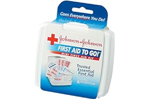 Johnson & Johnson First Aid To Go Kit (Set of 12 Piece )