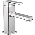 Moen S6710 90 Degree One-Handle Single Hole Modern Bathroom Sink Faucet, Chrome