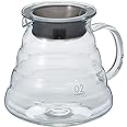 Hario V60 "Clear" Glass Range Server, 600ml