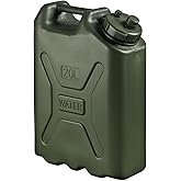 Scepter 5 Gallon Military BPA Free Water Container, Food Grade Water Jug for Camping and Emergency Storage - (20 Litre), Gree