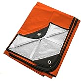 Arcturus Heavy Duty Survival Blanket – Insulated Thermal Reflective Tarp - 60" x 82". All-Weather, Reusable Emergency Blanket