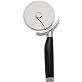 KitchenAid Classic Pizza Wheel with Sharp Blade For Cutting Through Crusts, Pies and More, Built In Finger Guard for Safety a