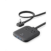 Anker Nano Charging Station(67W Max), 6-in-1 USB C Power Strip for iPhone 15/14 and MacBook, with Flat Plug and 5ft Thin Unde