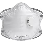 Kleenguard™ 3300 Series N95 Particulate Respirator (54626), RA3315V Molded Cup Style, NIOSH-Approved, Exhalation Valve, Regul