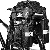 Rhinowalk Bike Bag Bike Pannier Bag Set, for Bicycle Cargo Rack Saddle Bag Shoulder Bag Laptop Pannier Rack Bicycle Bag Profe