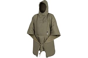 Helikon-Tex Swagman Roll Military Poncho - Multi-purpose Poncho & Emergency Poncho - Survival Gear - Woobie Blanket & Jacket