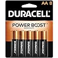Duracell - CopperTop AA Alkaline Batteries - long lasting, all-purpose Double A battery for household and business - 8 count