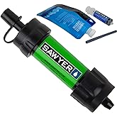 Sawyer Products SP101 MINI Water Filtration System, Single, Green