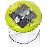 MPOWERD Luci Outdoor 2.0: Solar Inflatable Lantern Rechargeable via Solar or USB-C, 75 Lumens, Clear Finish + Cool LEDs, Last