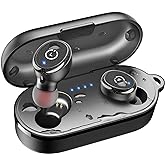 TOZO T10 (Classic Edition) Bluetooth 5.3 Wireless Earbuds with Wireless Charging Case IPX8 Waterproof Stereo Headphones in Ea