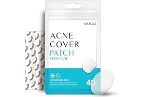 AVARELLE Pimple Patches |Hydrocolloid Acne Patches |FSA HSA Eligible Pimple Patches for Face with Tea Tree, Cica, & Calendula