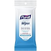 Purell Hand Sanitizing Travel Wipes Clean Refreshing Scent 20ct ( Pack of 3)