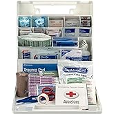 First Aid Only 225-AN 50-Person OSHA-Compliant Emergency First Aid Kit for Office, Home, and Worksites, 195 Pieces