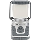 ust 60-DAY Duro LED Portable 1200 Lumen Lantern with Lifetime LED Bulbs and Hook for Camping, Hiking, Emergency and Outdoor S