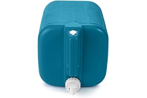 Coleman Chiller 5-Gallon Water Container with Spigot & Carry Handle, Heavy-Duty Water Jug & Water Carrier for Camping, Tailga