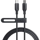 Anker 543 USB C to USB C Cable (140W 6ft), USB 2.0 Bio-Based Charging Cable for MacBook Pro 2020, iPad Pro 2020, iPad Air 4, 