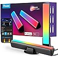 Govee Smart LED Light Bars, Work with Alexa and Google Assistant, RGBICWW WiFi TV Backlights with Scene and Music Modes for G