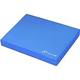 ProsourceFit Exercise Balance Pad – Large Cushioned Non-Slip Foam Mat & Knee Pad for Fitness, Stability Training, Physical Th