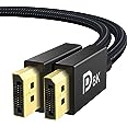 IVANKY Cabo DisplayPort 8K 1.4, cabo DP certificado VESA 2 m (8K @60Hz, 4K @144Hz, 2K@240Hz) HBR3 suporta 32,4 Gbps, HDR, HDC