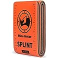 RHINO RESCUE First Aid Splint 36" X 4.3" Orange-Gray, Keep Bones in Position (1, Folded)