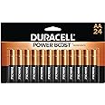 Duracell Coppertop AA Batteries with Power Boost Ingredients, 24 Count Pack Double A Battery with Long-lasting Power, Alkalin