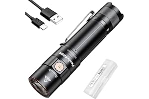 Fenix E35R EDC Flashlight, 3100 Lumens USB-C Rechargeable High Lumen Performance Flashlight with LumenTac Organizer