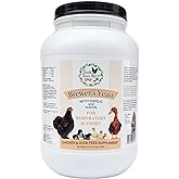 Fresh Eggs Daily Brewer's Yeast with Garlic Powder and Niacin for Ducks Ducklings Feed Supplement Vitamins for Backyard Chick