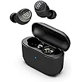 JLab Go Air Pop True Wireless Bluetooth Earbuds + Charging Case, Black, Dual Connect, IPX4 Sweat Resistance, Bluetooth 5.1 Co