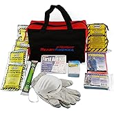 Ready America 72 Hour Emergency Kit, 1-Person, 3-Day Tote, Includes First Aid Kit, Survival Blanket, Emergency Food, Portable