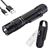 Fenix PD36R Pro High Lumen Tactical Flashlight, 2800 Lumen Dual Rear Switches USB-C Rechargeable with Battery and Lumentac Or